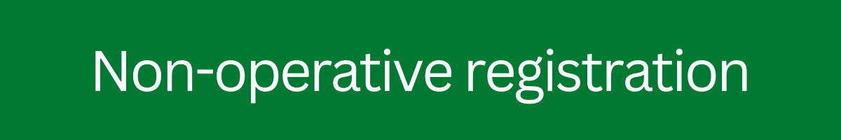 non operative reg