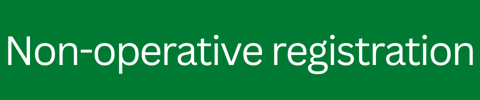non operative reg