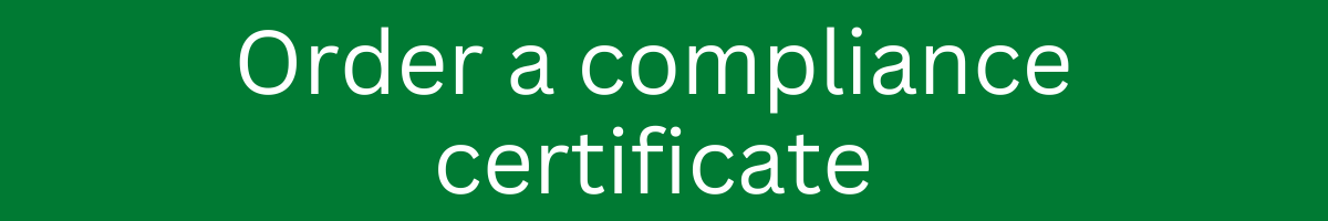 order a compliance cert